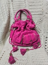 Sac à main Lancel édition limitée Premier Flirt Kenji Ikeda en cuir rose