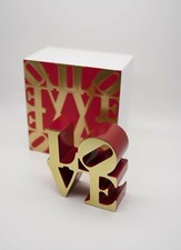 Love Red/Gold - Robert Indiana / pop art / no kaws / no obey / no koons /