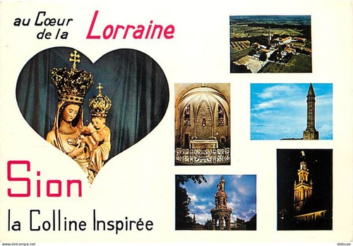 Carte postale vezelise - -,