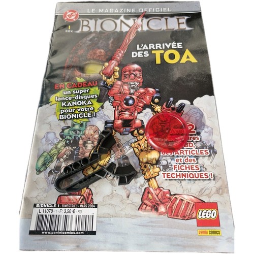 Lego bionicle trans red kanoka - lego,