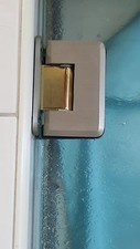 Shower Door Hinge (TWO TONE)
