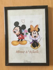 Cadre déco photo Disney Mickey & Minnie 18cm x 13cm