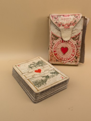 Jeu cartes ancien b - jeu,