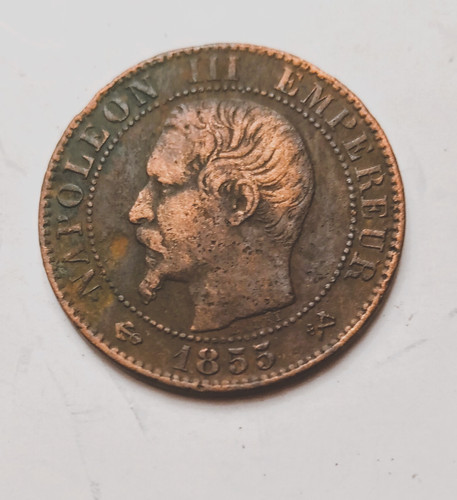Napoleon iii centimes 1855 - napoleon,