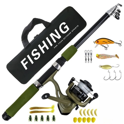 Kit canne pêche 8m - à,