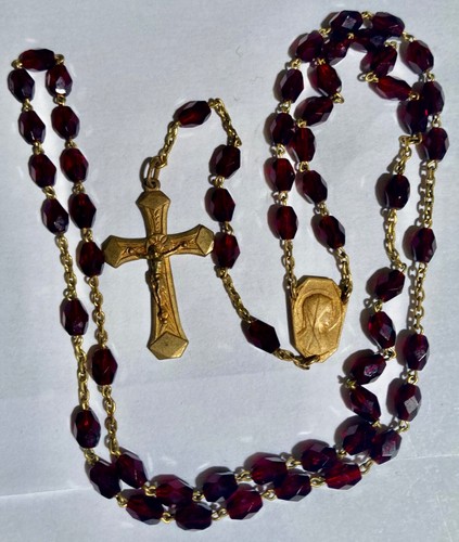 Chapelet ancien perles de - perles,