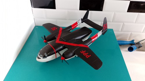 Avion plastique mattel - avion,
