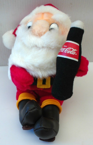Coca cola peluche pere noel - -,