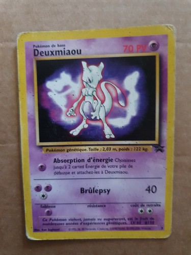 Carte pokémon deuxmiaou - carte,