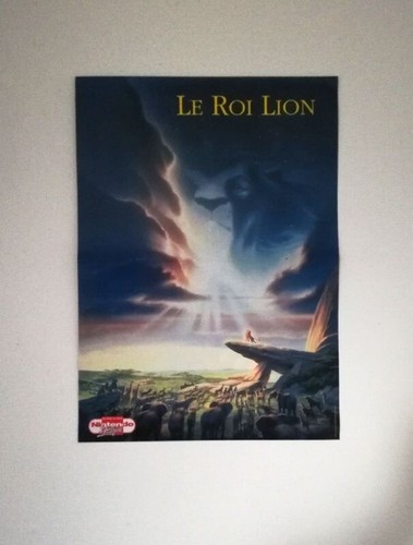 Poster magazine roi lion - poster,