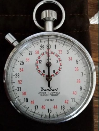 Hanhart chronograph jewels - hanhart,