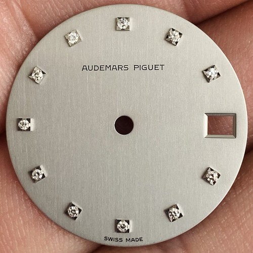 Audemars piguet silver diamond - piguet,