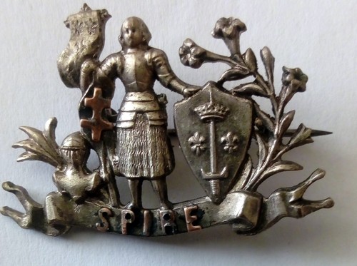 Ancienne broche patriotique - ,