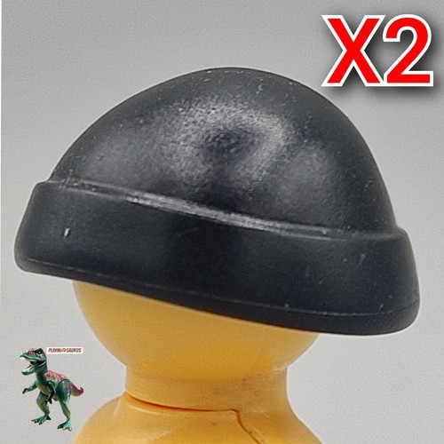 Playmobil bonnet noir - x2, de