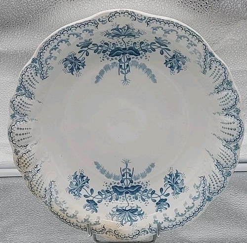 Plat rond creux faience - faience, de