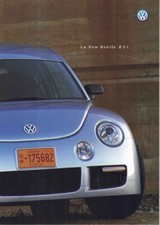 Catalogue Brochure VW New Beetle RSI concept 1999 France