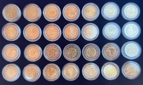 B58 lot pièces euros - pièces, 2
