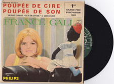 EP 45 T France Gall  "Poupée de cire, Poupée de son" 