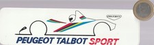 Autocollant. Automobile. PEUGEOT - TALBOT SPORT. Formule 1