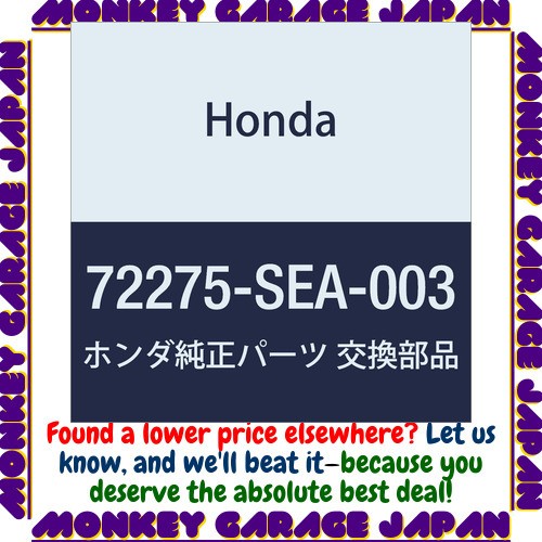 Honda genuine parts lunch - genuine,