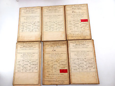 LOT 6 CARTES MILITAIRES ETAT