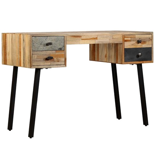 Bureau teck récupération - teck,