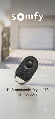 Télécommande somfy keygo - télécommande,