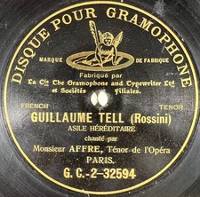 Affre : Guillaume Tell