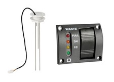 Fäkalientankanzeige Avec Donneur 12V & 24V Réservoir Bateau Toilettes Eaux
