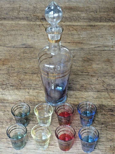 Joli service liqueur - service, à