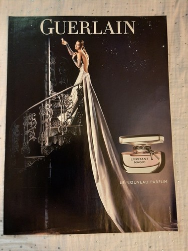 Publicité papier parfum - publicité,