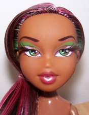 Tête seule! Belle Poupée Custo OOAK reroot Bratz Sasha Funk Out.