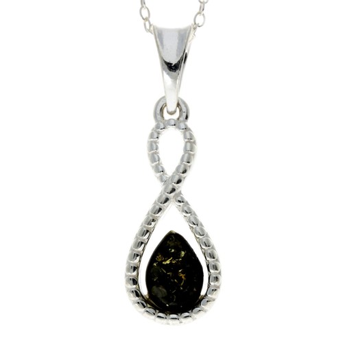 Pendentif infini argent - infini, en