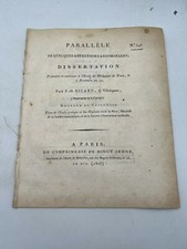 Parallèle de quelques