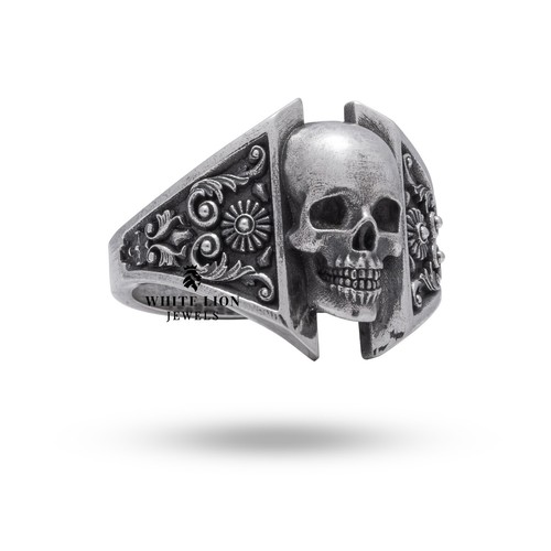 Gothique motard rider bague - motard,