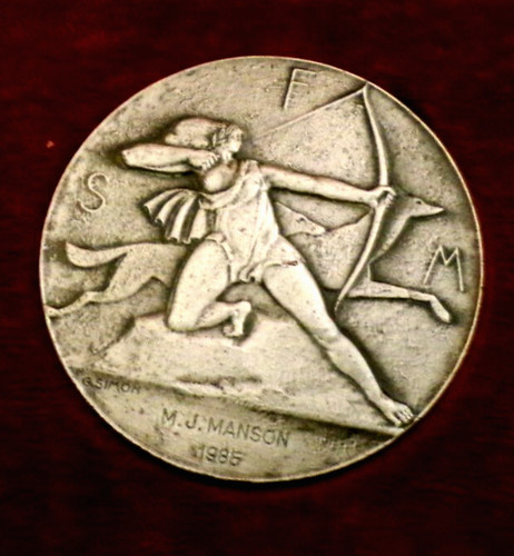 Medaille société française - société,