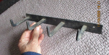 Rustique Ancien fer forgé à crochets pendre Casserole Poêle Outil de Jardin Déco