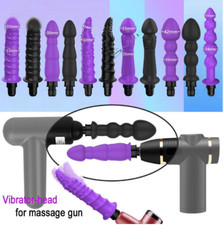 Massage-Gun-Heads-Vibration-Dildo-Penis-Adult-Toys-Silicone-Head-VIBRAT