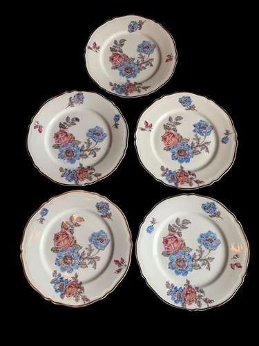 Lot assiettes porcelaine - lot, 5