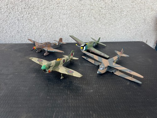 Lot maquettes d avions - de, 4