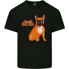 Illustration De Bulldog Français T-Shirt Enfant