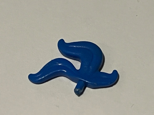 Lego minifig bleu helmet plume - minifig,