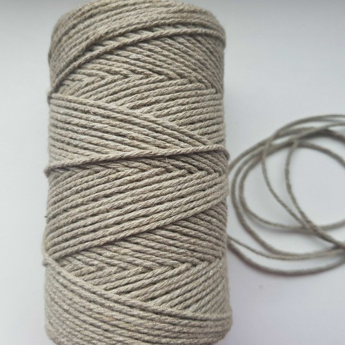 Corde lin coton mm - lin,