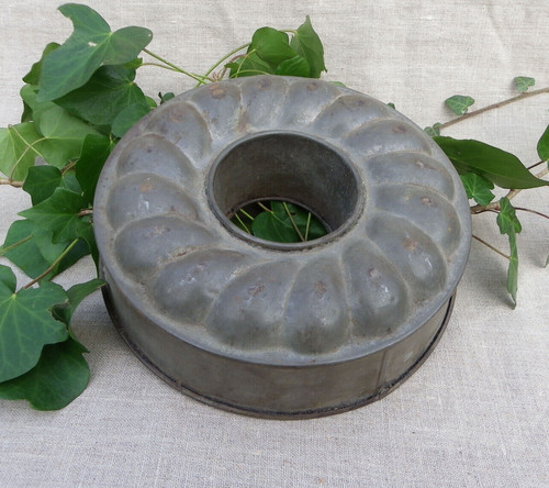 Moule gâteau ancien fer - moule, À