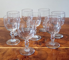 8 grands verres à eau 15cm