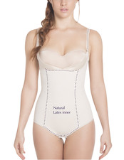 Siluet E Gainant Sans Bretelles Classique Culotte Body Avec Latex