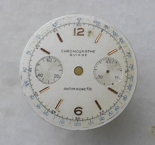 Original chronograph dial for - chronograph,