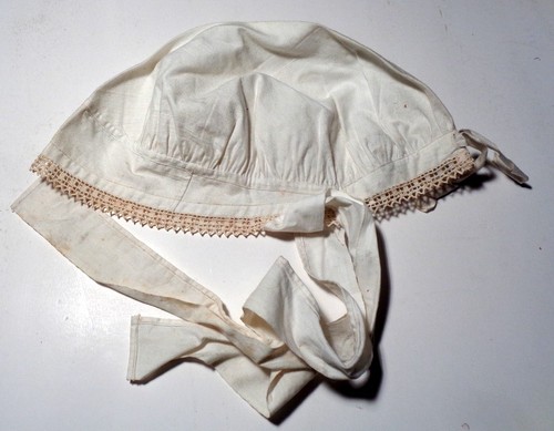 Coiffe ancienne avec liseret - coiffe,