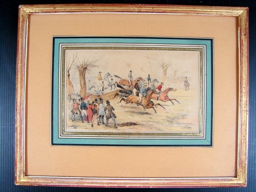 Lithographie 19eme couleurs - lithographie,