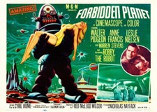 FORBIDDEN PLANET FILM Rgld-POSTER HQ 45x60cm d'une AFFICHE CINéMA
